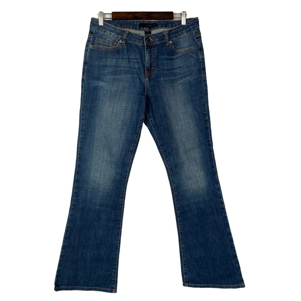 Calvin Klein Medium Wash Flare Leg Denim Jeans 10